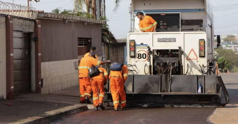 Prefeitura recuperação de 353 quilômetros da malha viária de Aparecida