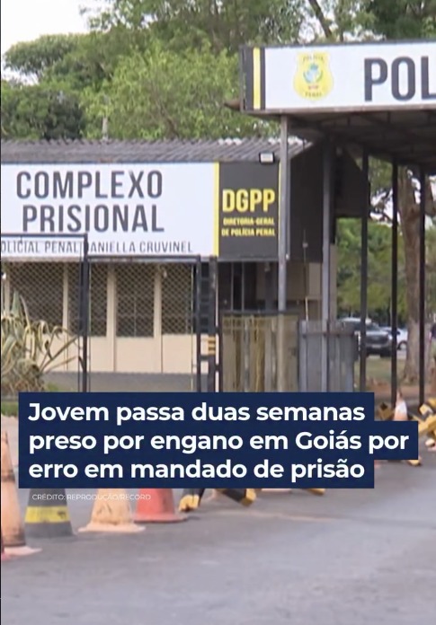 Um jovem passou duas semanas preso por engano