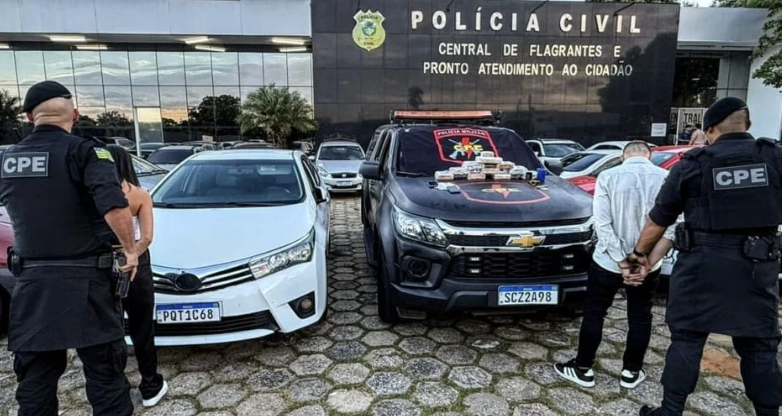 CPE de Aparecida intercepta carregamento de crack para Minas Gerais