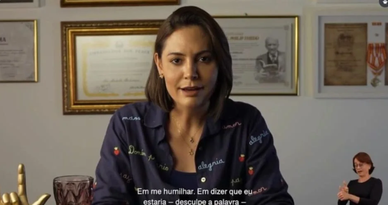 Michelle diz que foi maltratada por Flávio: “Entendi o recado”